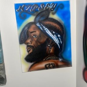 Nipsey painting